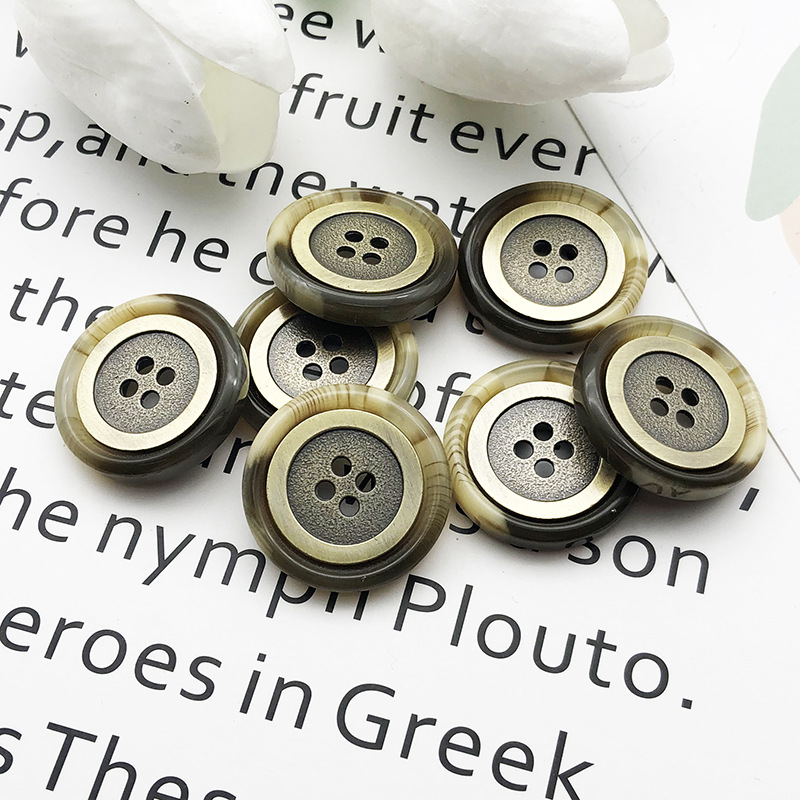 树脂纽扣 男装 女士 大衣扣 风衣扣 DIY饰品配件 西装扣 衣服服装
