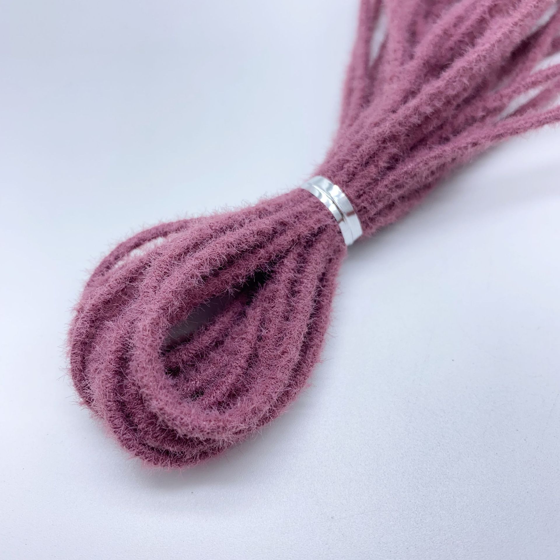Factory direct sales of hair accessories, hair strings, plush high-elasticity rubber bands, diy fresh color headwear, rubber bands, versatile undefined