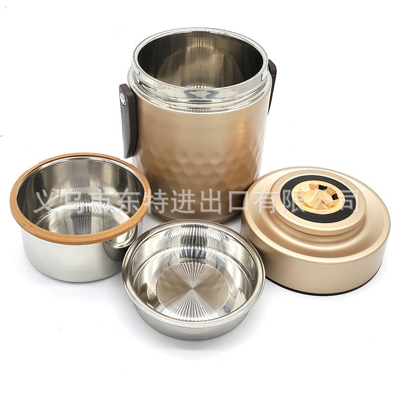 Factory direct sales of stainless steel lunch boxes, vacuum insulated pot, multi-layer sealed lunch boxes, lunch bento boxes, high-end gifts Specification image