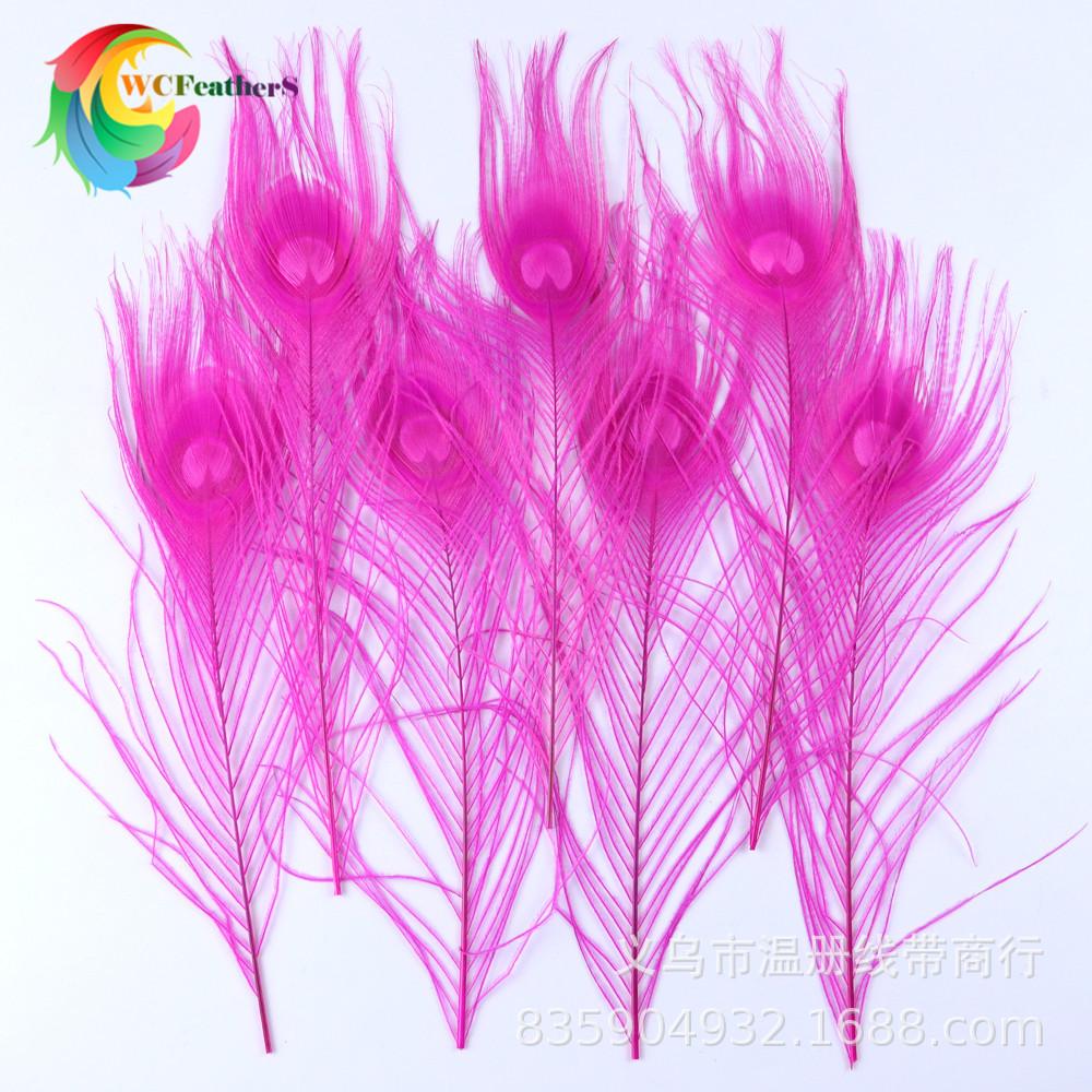 温册厂家直销天然孔雀羽毛DIY家居花瓶装饰婚庆道具新娘胸花材料详情图18