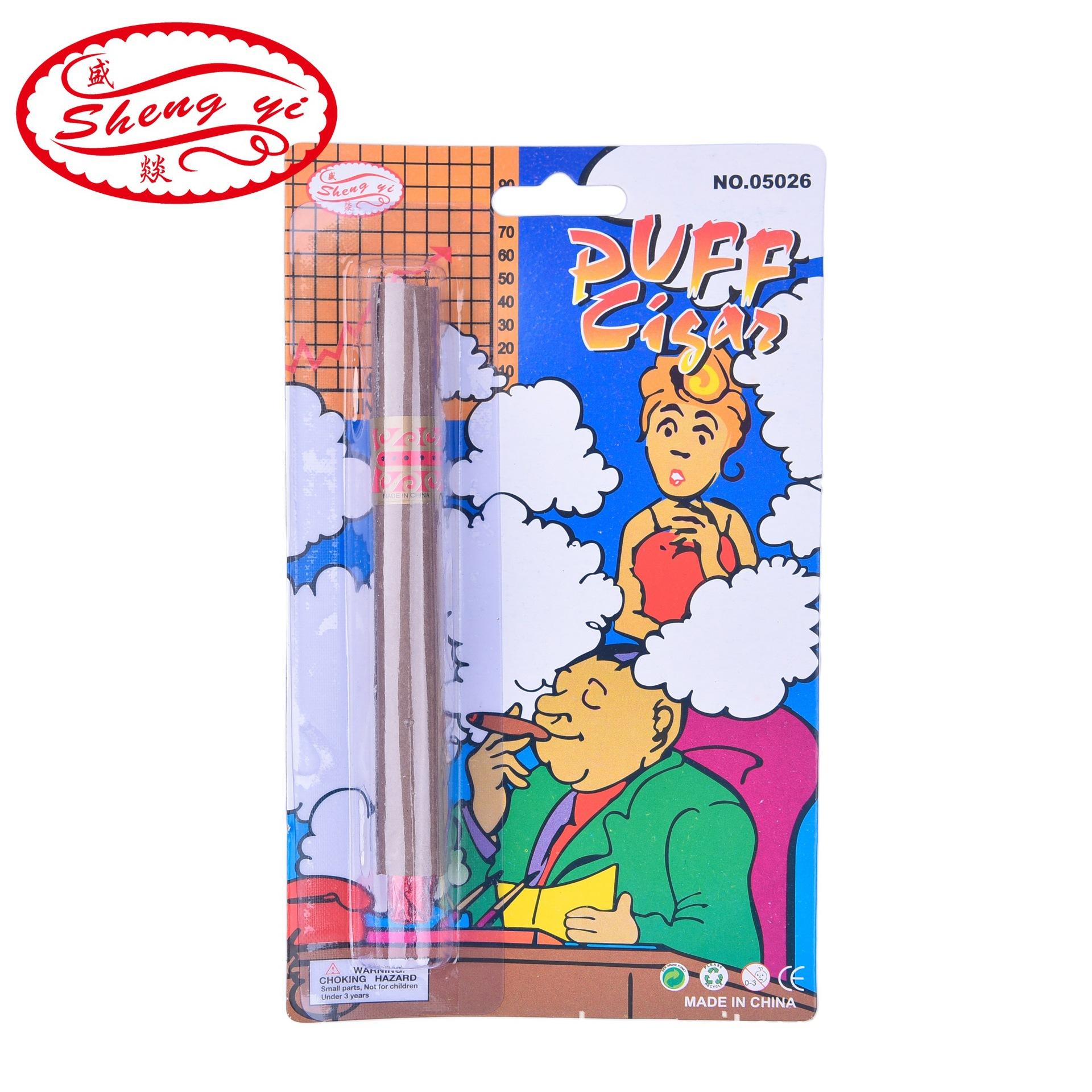Halloween dance party costume, miniature simulation cigar, wedding game prop, prank and show off Cuban cigar