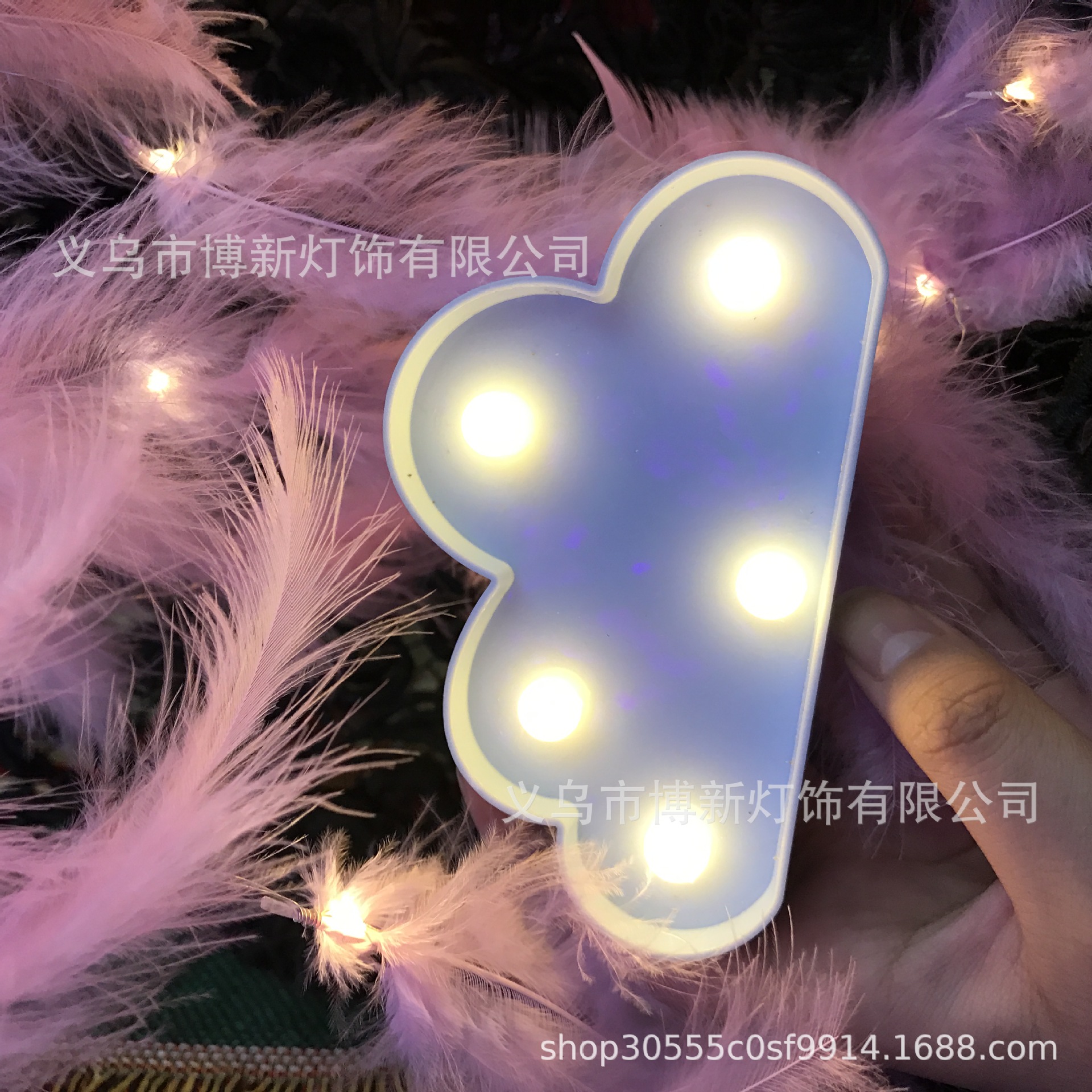 Cross-border foreign trade LED mini shaped lights, InS-style decoration for rooms and bedrooms, girlish ornaments, small night lights and small table lamps undefined