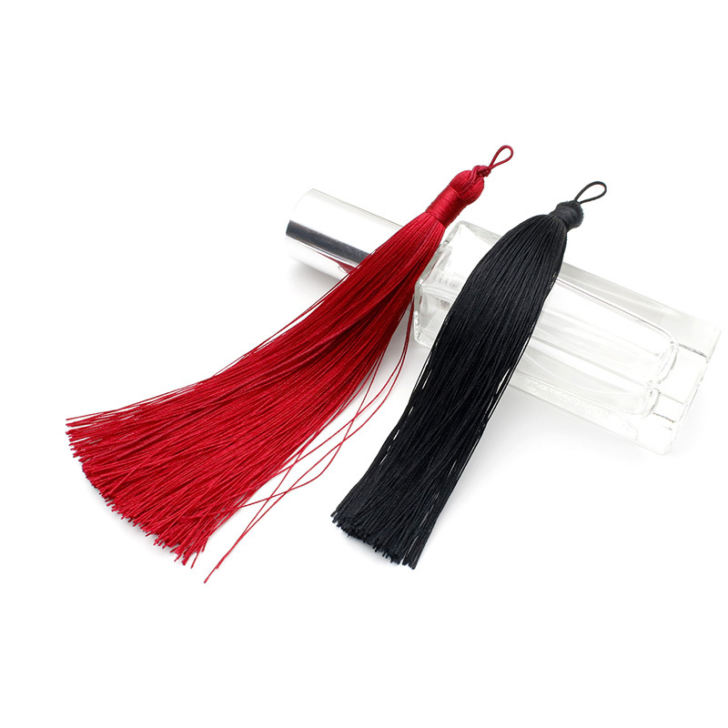 Antique Decorative Tassel 11Cm-15Cm Spot Polyester Silk Tassel Hanging Fringe Mobile Phone Tassel Pendent Wholesale Application Scenario