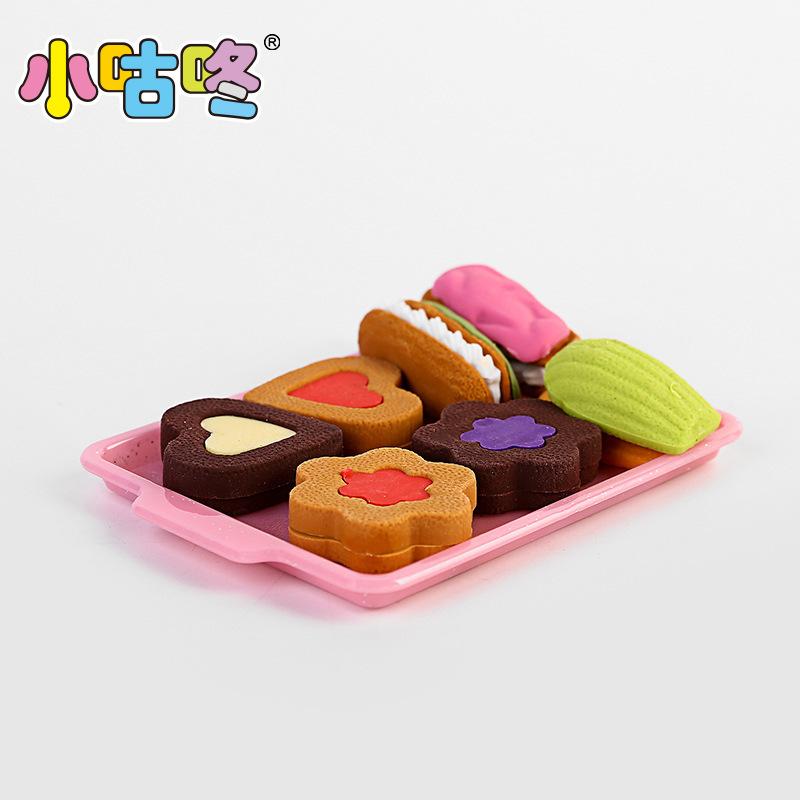South Korea creative stationery school supplies primary school students award cartoon love eraser shape eraser custom thumbnail