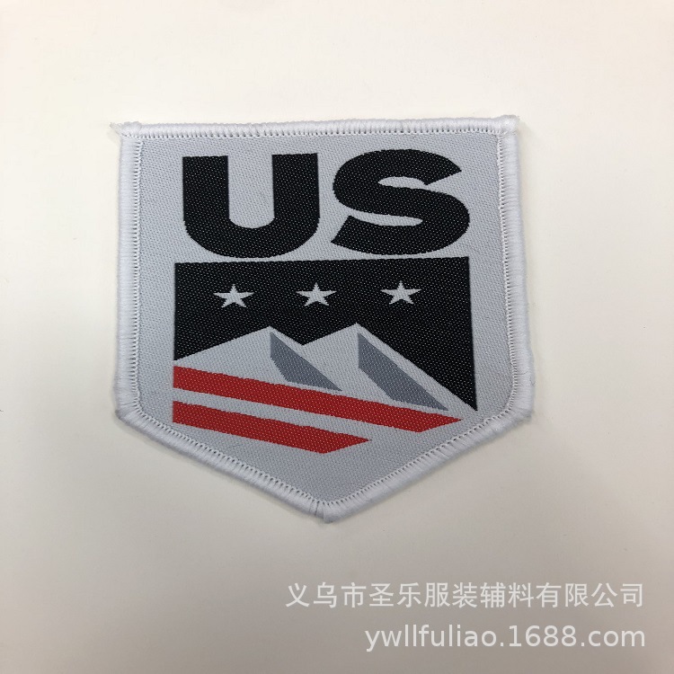 现货出售羽绒服袖标臂章 幼儿园园标学生校服胸章肩章定做