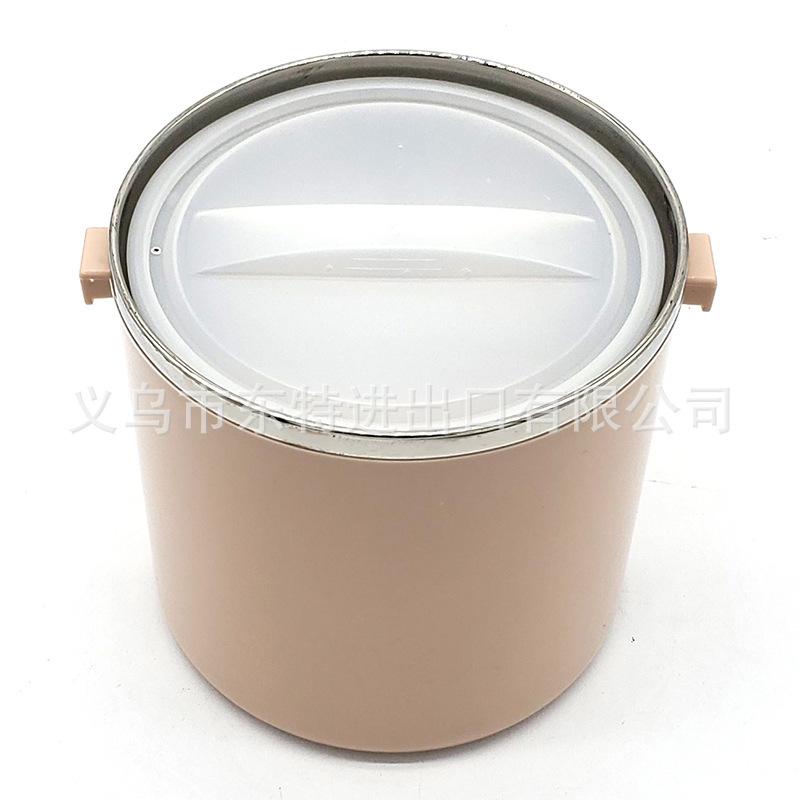 Factory direct sales of stainless steel basket student convenient lunch box, sealed leak-proof plastic steel food grid lunch box Item Picture