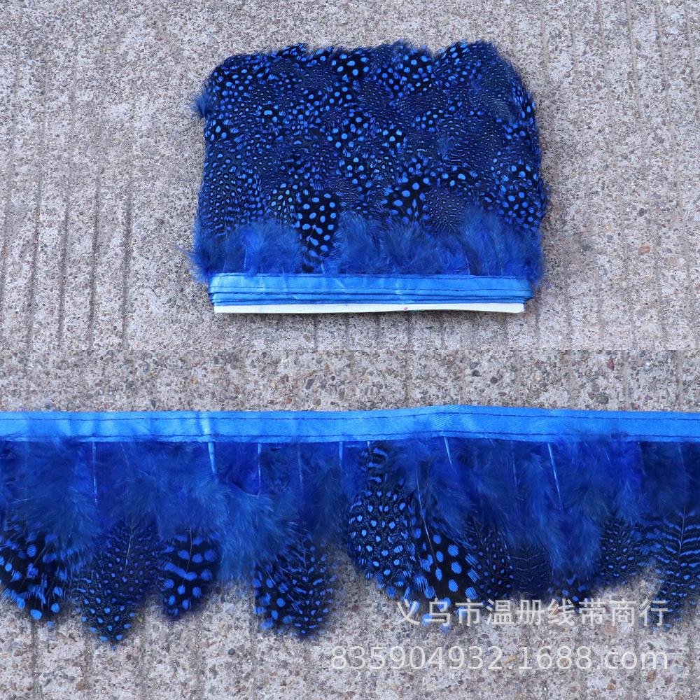 温册羽毛销售配饰珍珠毛布边多色可选 舞台演出配饰生产耳环配饰详情图11