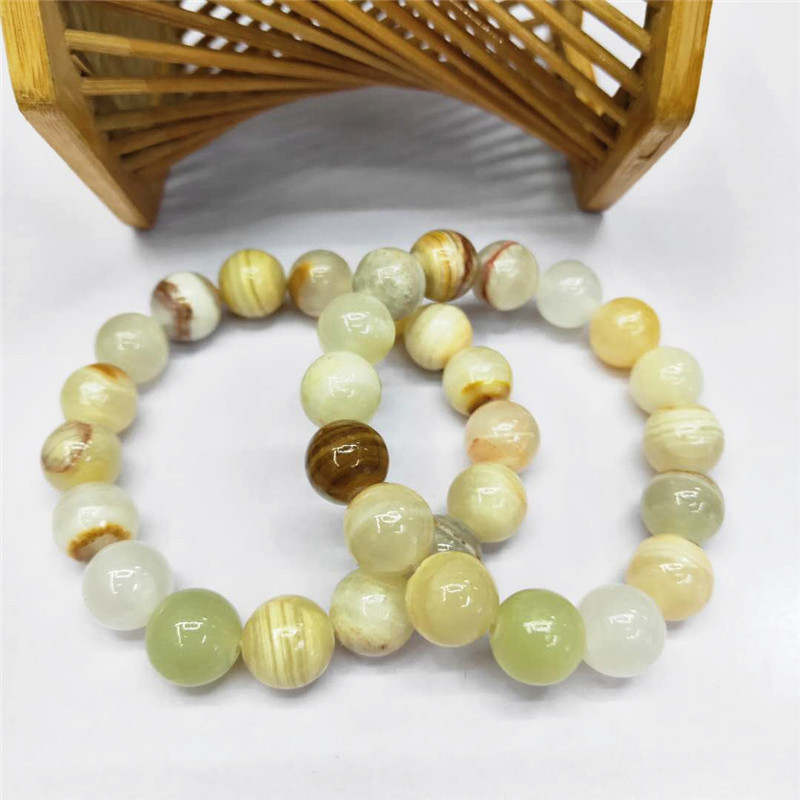 Wholesale of new Afghan blue jade bracelets, DIY beaded blue jade bracelets, natural stone bracelets, factory direct sales Application Scenario