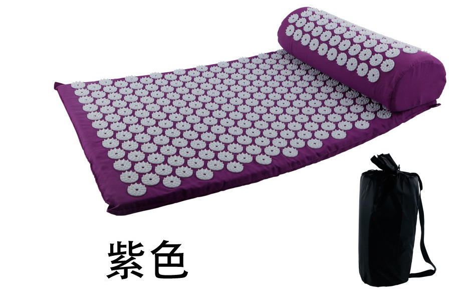 Needle-punched massage mat, yoga mat, acupoint massage mat, acupuncture mat, needle-punched pillow massage mat, TV fitness mat Item Picture