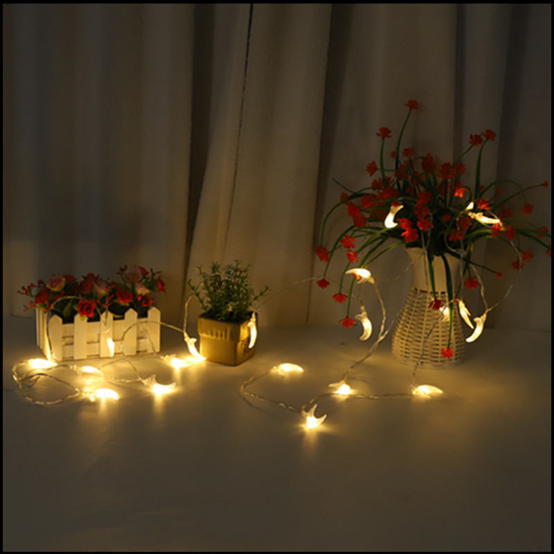 Wholesale of led popular star lights, moon color lights, curtain lights, outdoor courtyard pedestrian street decoration, and starry sky lights Specification image