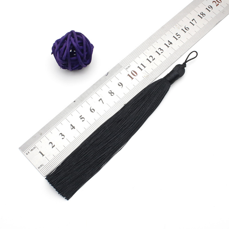Antique Decorative Tassel 11Cm-15Cm Spot Polyester Silk Tassel Hanging Fringe Mobile Phone Tassel Pendent Wholesale Specification drawing