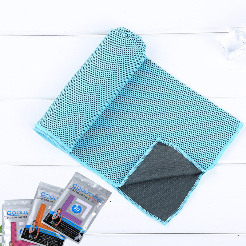 Two-color cold towel ice towel, summer cooling ice towel, quick-drying sports towel, cool towel customized with logo printing undefined