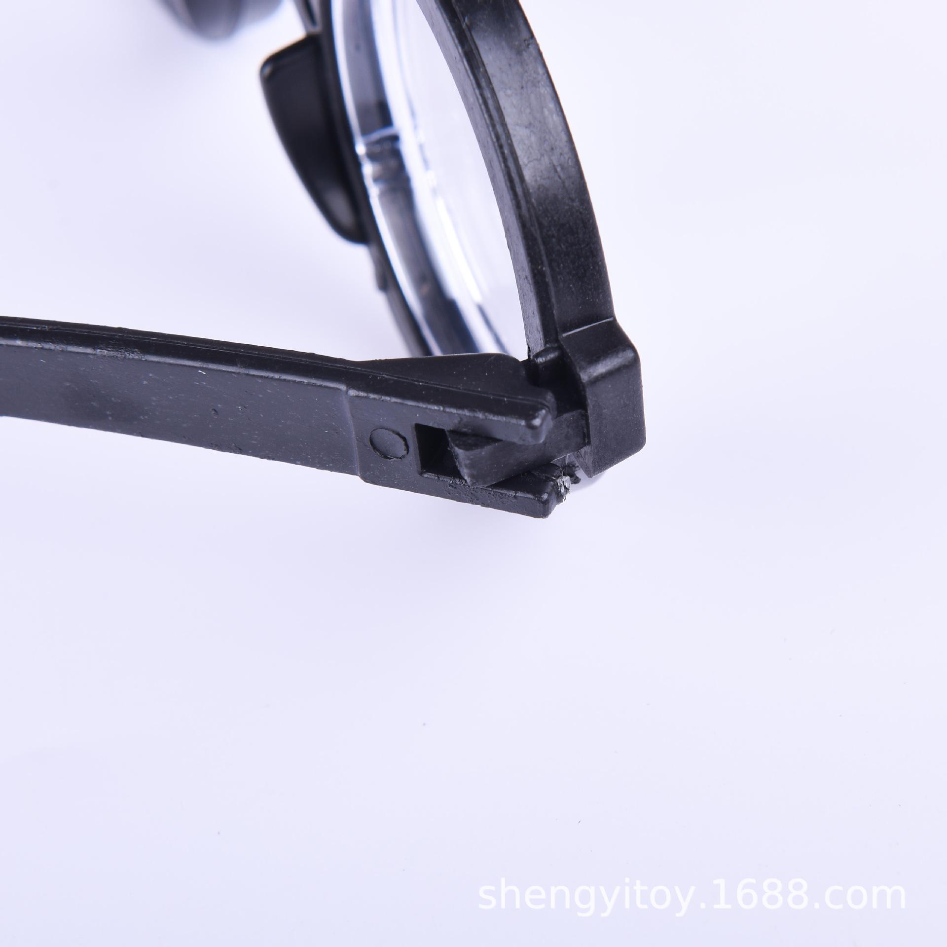 Halloween costume props: round myopia glasses, Harry glasses, Potter stage performance fun and funny glasses Specification image