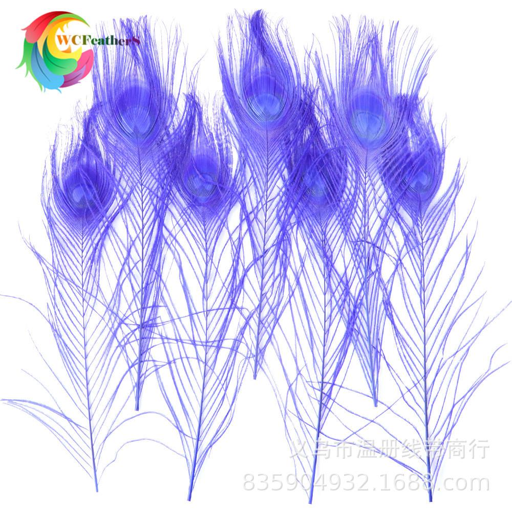 温册厂家直销天然孔雀羽毛DIY家居花瓶装饰婚庆道具新娘胸花材料详情图17