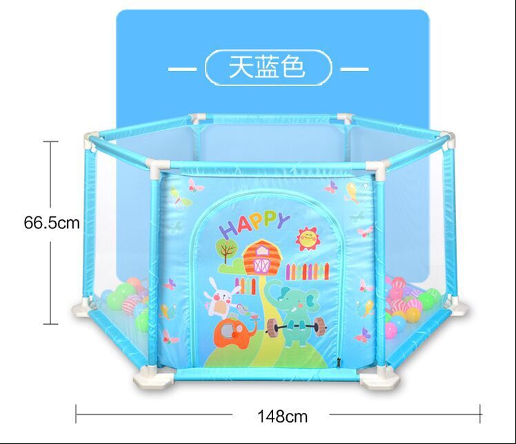 儿童游戏围栏宝宝防摔栅栏防护栏婴幼儿室内学步安全爬行垫家用详情图10