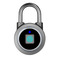 FB50指纹挂锁电子智能挂锁家用储物柜防盗指纹锁 工厂直供白底实物图