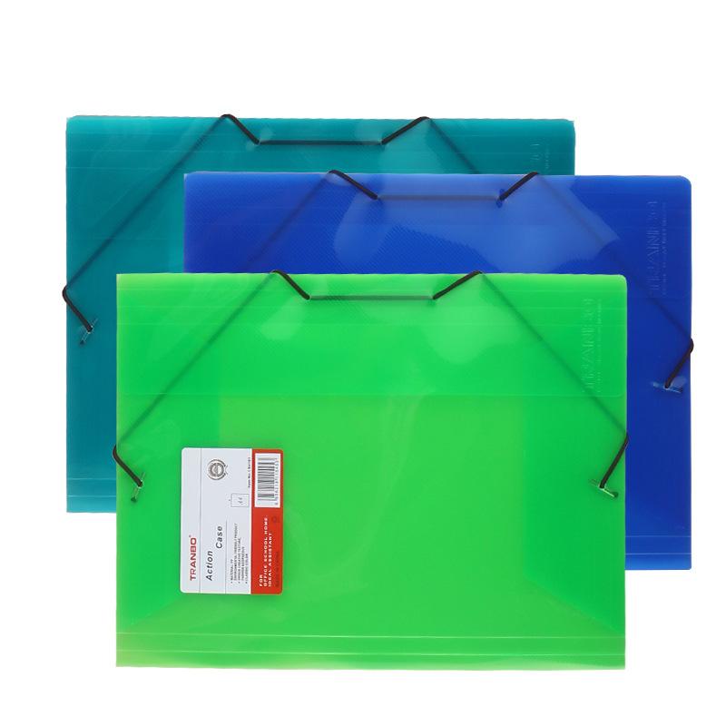 Customized elastic band folders, PP folders, rope bundles, multi-color office folders, and office storage supplies from the manufacturer Item Picture