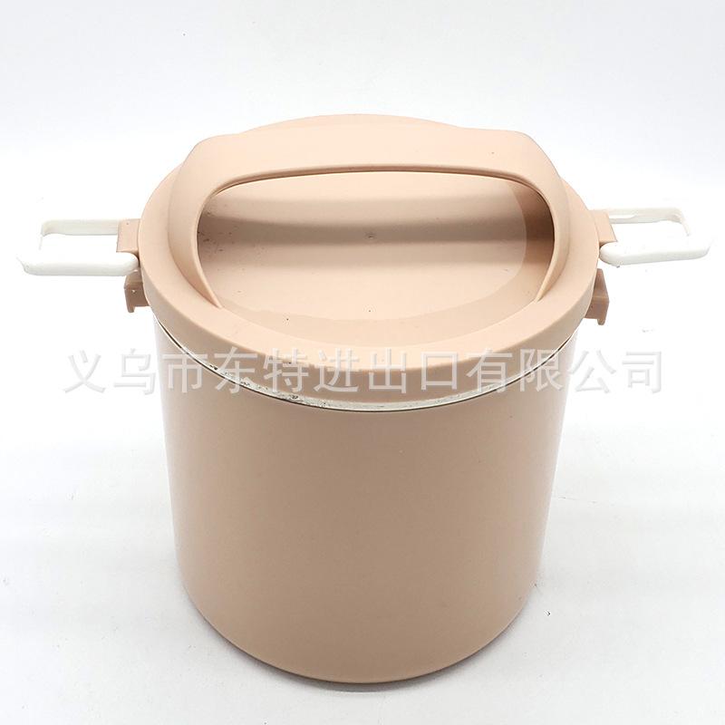 Factory direct sales of stainless steel basket student convenient lunch box, sealed leak-proof plastic steel food grid lunch box Application Scenario