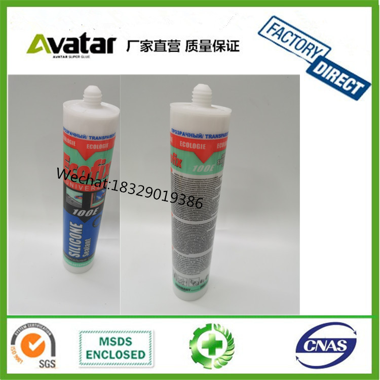 ECOFIX E100 SOLOCONE SEALANT 门窗玻璃胶 厨卫防水防霉玻璃胶