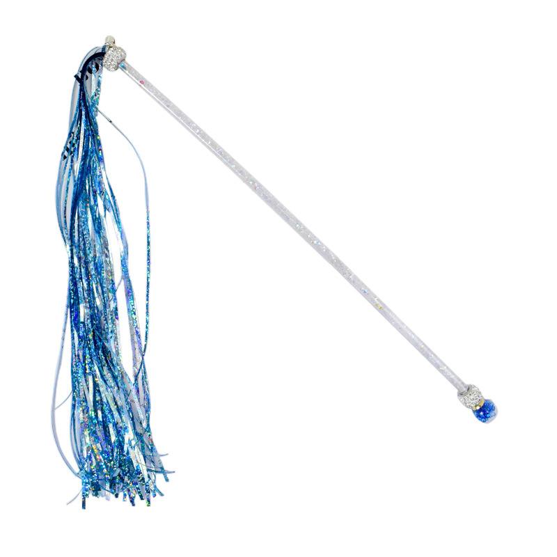 Pet Products Pet products Pet products Cat toys diy Ringing paper glass diamond Cat tease stick Colored ringing paper cat tease stick Cat toy Item Picture