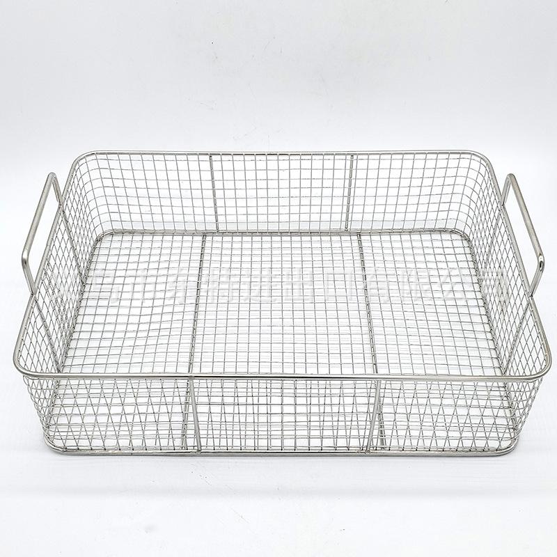 Factory direct sales of stainless steel oil-frying baskets, American fast food, French fries, fried chicken, oil-draining spatula, hamburger oil-draining baskets undefined