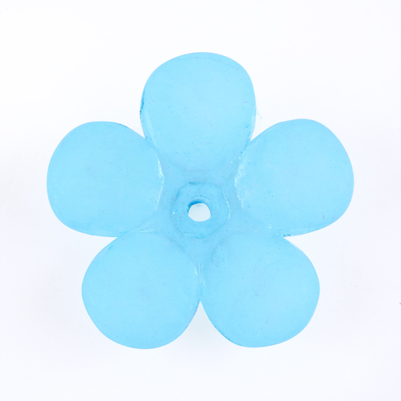Ancient-style palace flower bridal hair accessories, hairpins, DIY accessories, acrylic frosted flower jelly, white plum blossom beads undefined