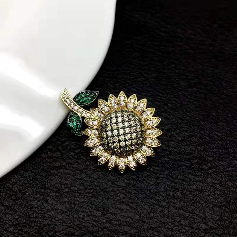 Suit Accessories Clothing Accessories Exquisite Brooch Badge Badge Unique design Brooch Badge Fashion Trend accessories Micro-inset zircon pin
