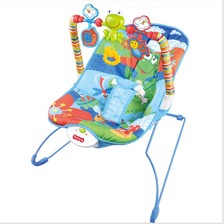 婴儿摇椅宝宝震动安抚椅 多功能带音乐摇椅 可拆卸0-12个月婴儿躺椅