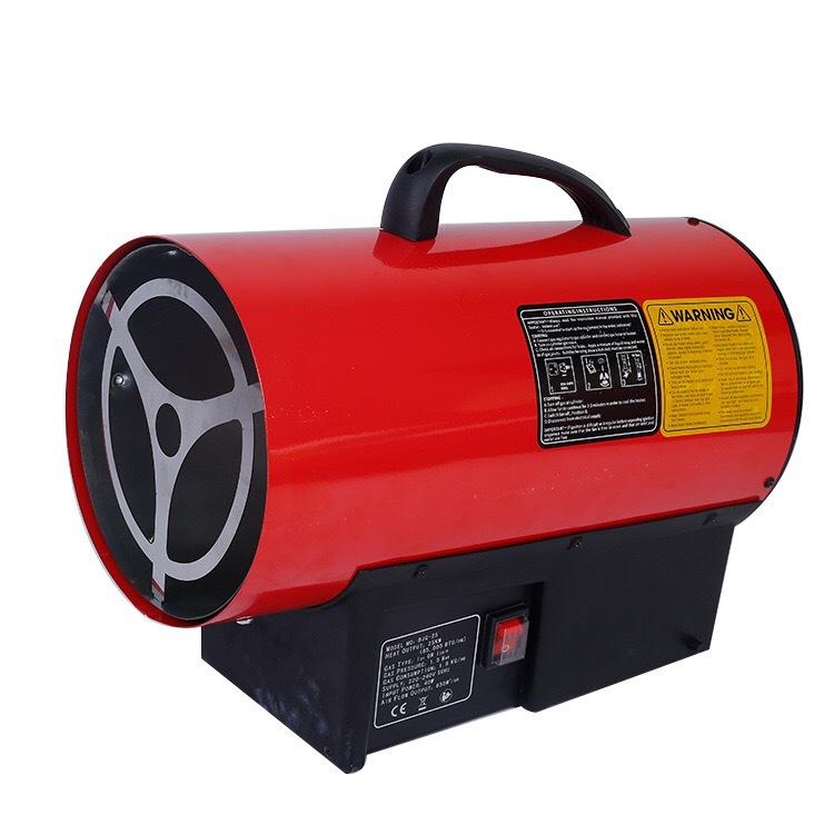 Cross-border foreign trade 35KW high-power gas warm air blower, industrial warm air blower, mobile constant temperature gas heater, liquefied gas warm air blower Item Picture