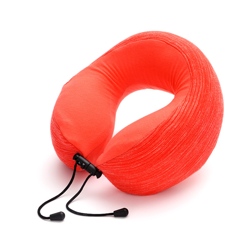 U-Shaped Pillow Processing Custom Manufacturers New Slow Rebound Striped Memory Cotton Neck Pillow Travel Fashion Pillow undefined