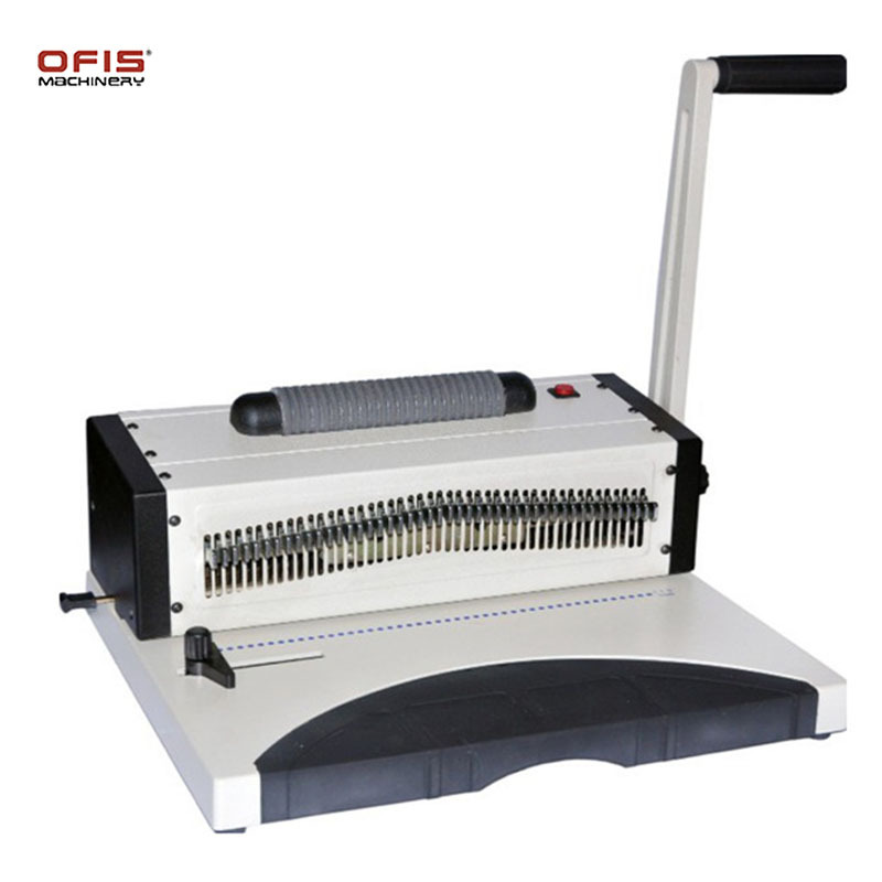 C9028蛇圈打孔装订机笔记本相册螺旋圈套圈机单线圈打孔装订机