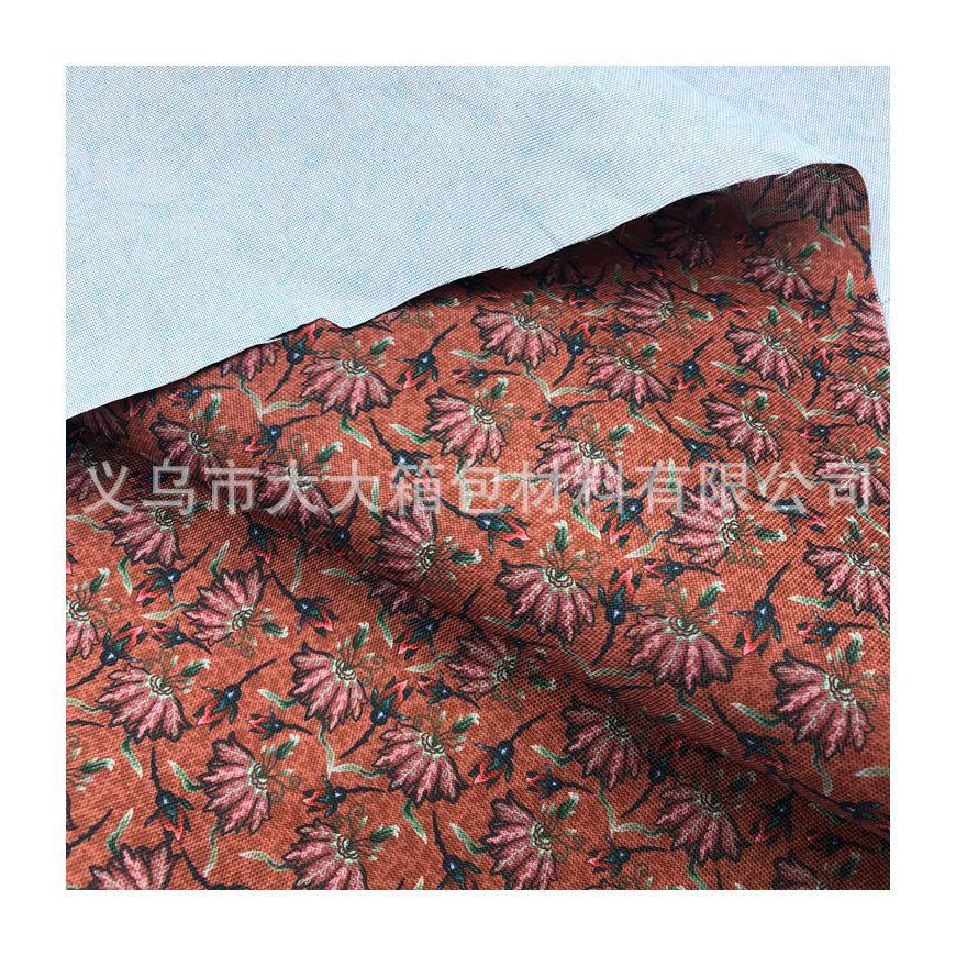 600DPU impresión digital 600D impresión resistente al tirón PU eco friendly tela oxford impresión digital procesamiento personalizado Item Picture