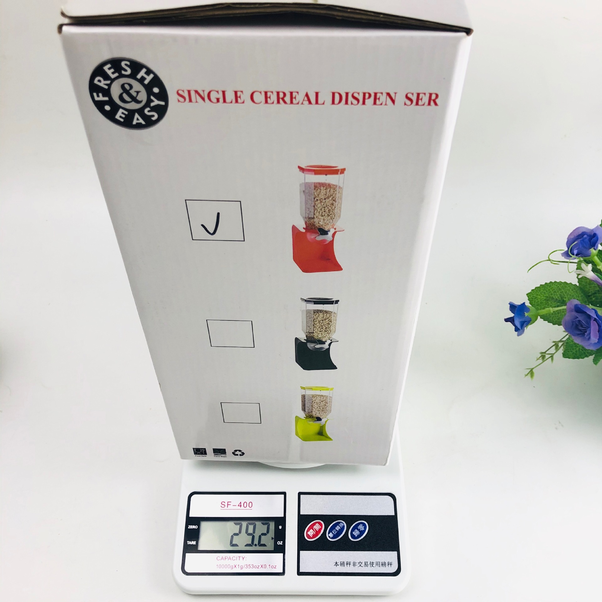 厨房新款壁挂式麦片机跨境麦片器热销谷物分配器cereal dispenser/国潮商品详情图7