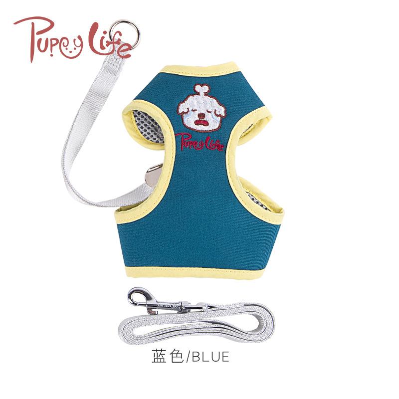 Pet supplies Pet supplies new spot wholesale pet chest strap anti-break meow leash small and medium-sized pet dog walking safety rope undefined