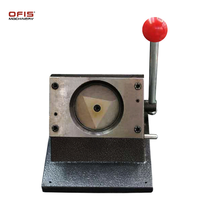 37mm手动PVC切卡机圆形切纸机胸章机切圆刀定做37#图