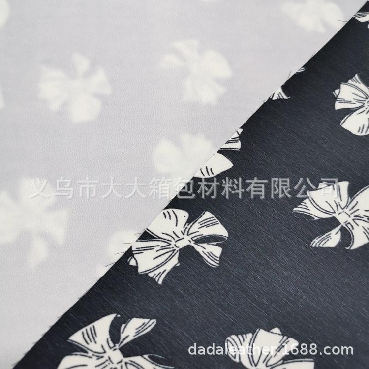 Korean velvet printing [Factory Direct Seller] Chiffon fabric, Korean velvet surface fabric, outer packaging fabric for luggage details Picture
