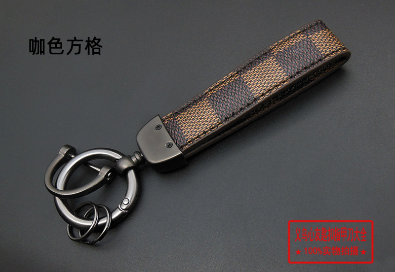 Super-fine leather car key chains, horseshoe buckles, hand straps, key rings, keys, wallets, hand-held batch straps, supermarket premium products undefined