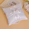 Cross-border best-selling European-style wedding supplies: pearl flower bud, cross bride ring pillow, flower ring pillow, wedding ring box details Picture