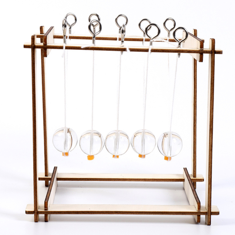 Fun and Educational Technology DIY Experiment Set for Children and Primary School Science play teaching AIDS Material Package Newton pendulum Application Scenario