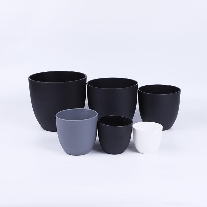 The manufacturer supplies simple succulent artificial flower arrangements, round flower POTS and imitation porcelain flower POTS