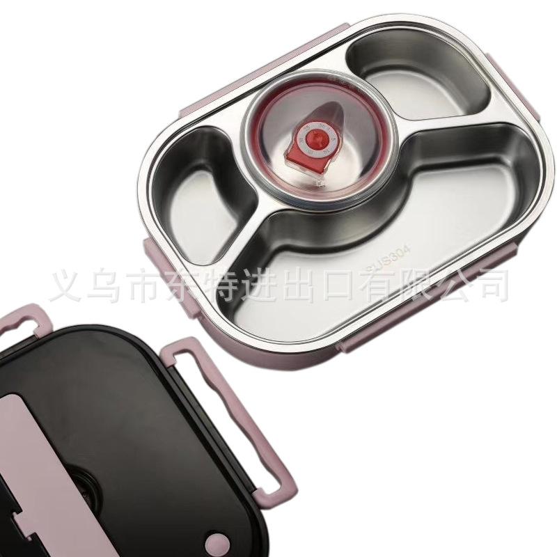 Stainless steel lunch box, bento box, insulated 304 stainless steel insulated sealed lunch box, compartments for individual bento boxes Application Scenario