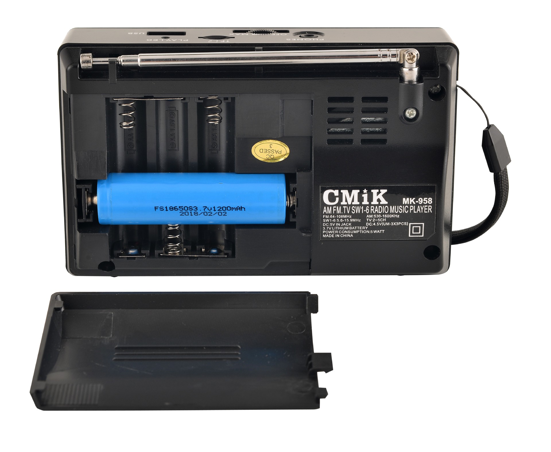 cmik2020 New portable Bluetooth speaker with Antenna Radio, outdoor USB card insertion gift radio Application Scenario