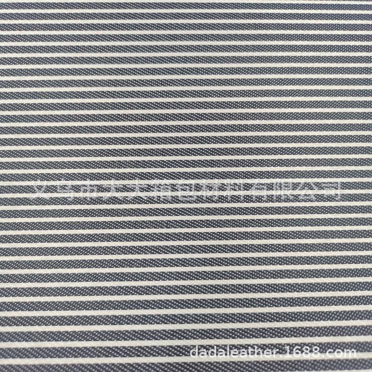 Yarn-dyed striped fabric, foamed bottom fabric for aprons, bags, shopping carts and other outer packaging materials details Picture