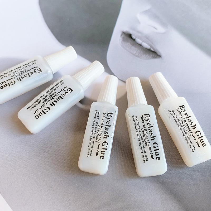 Mini portable eyelash glue beauty double eyelid grafting eyelash transparent setting false eyelash craftsman eyelash beauty Specification drawing
