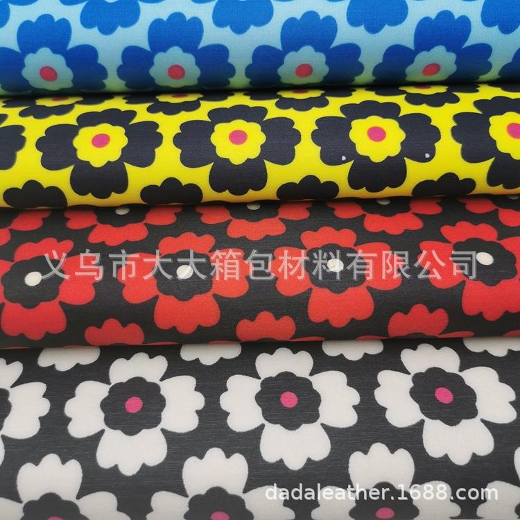 Korean velvet printed [minimum order quantity of one piece] Factory direct sales of outer packaging fabrics for bags, cosmetic bags, trolley cases, etc