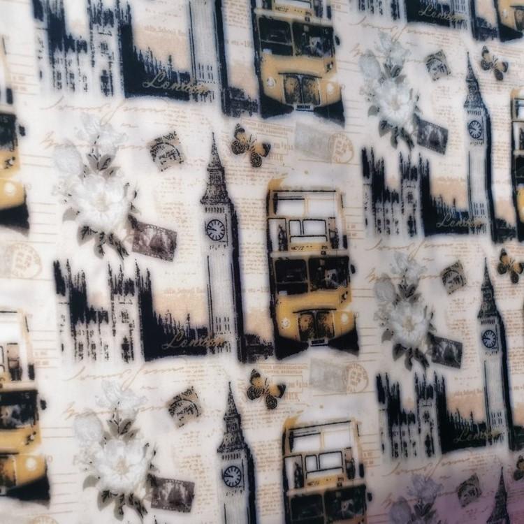 The color-printed series is in large stock and sold directly by the factory. It is a hot-selling outer packaging fabric for bags, cosmetic bags, handbags, etc Application Scenario