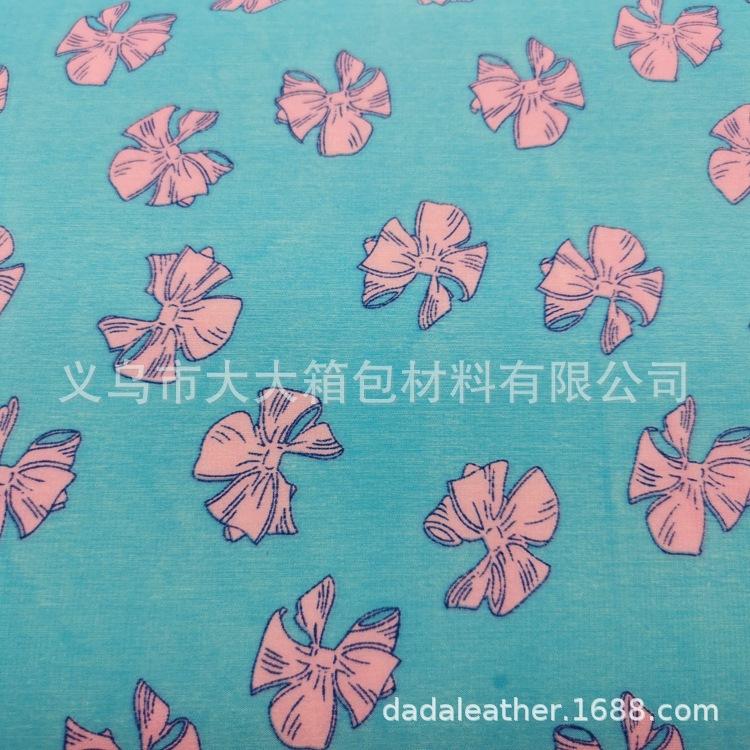 Korean velvet printing [Factory Direct Seller] Chiffon fabric, Korean velvet surface fabric, outer packaging fabric for luggage Application Scenario