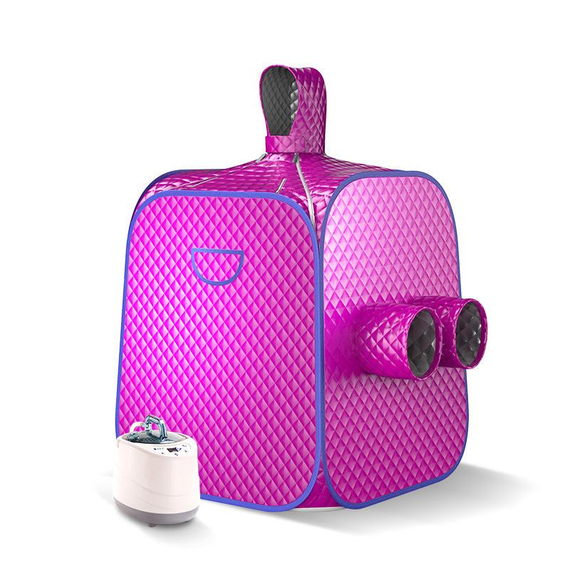 Household sweat sauna box, sauna room source factory, portable fumigation machine, sweat sauna room, steam-type folding sauna bath box Item Picture