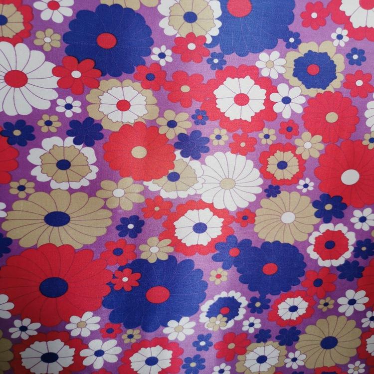 Color de la serie de impresión de tinte venta directa de fábrica equipaje bolsa de maquillaje y otras telas de embalaje exterior para llevar a cabo al por mayor y al por menor details Picture