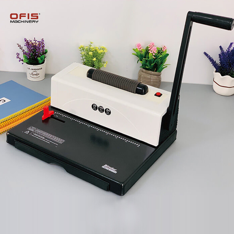 单线圈装订机/手动打孔电动装订机/订装机产品图